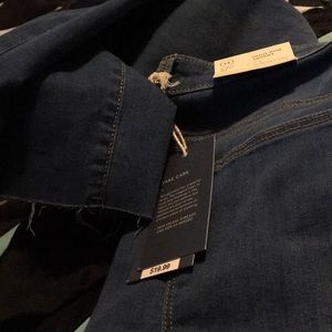 high rise, skinny jeans